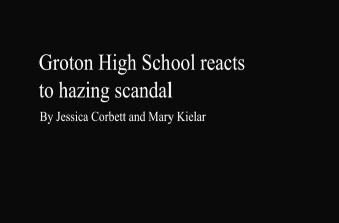 Click the image above to view a video report from Groton High School.
